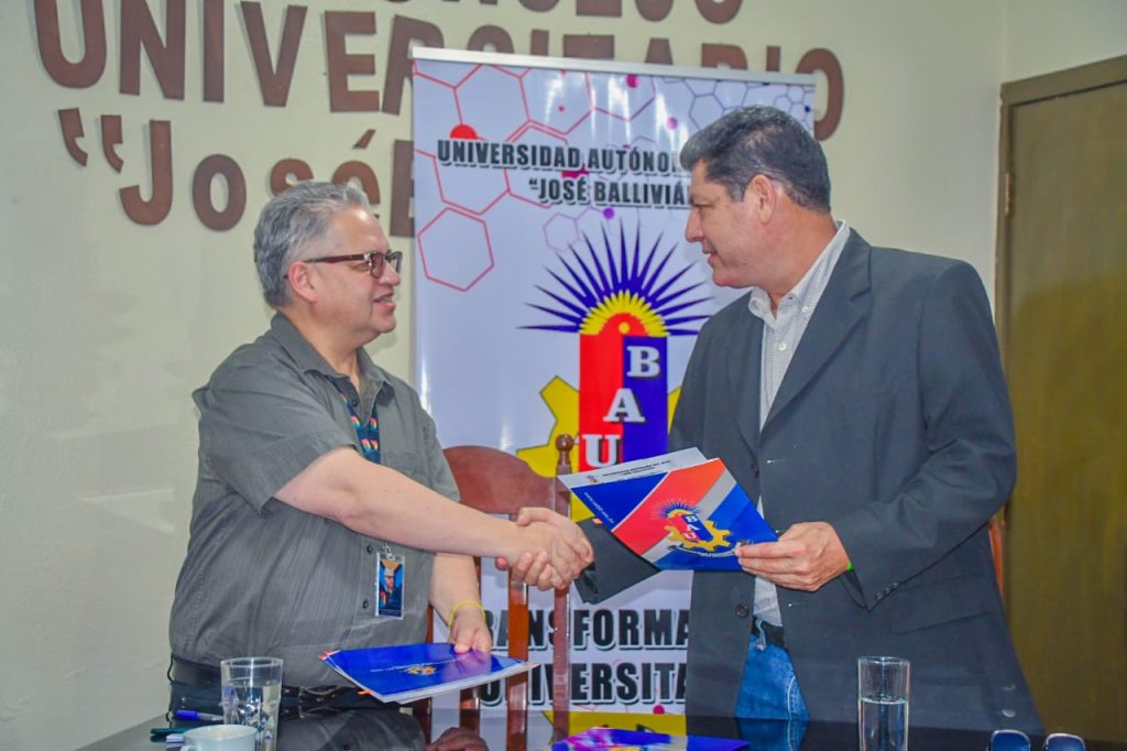 FUNDESNAP FIRMA CONVENIO DE APOYO INTERINSTITUCIONAL CON LA UNIVERSIDAD AUTÓNOMA DEL BENI PARA FORMACION DE JOVENES